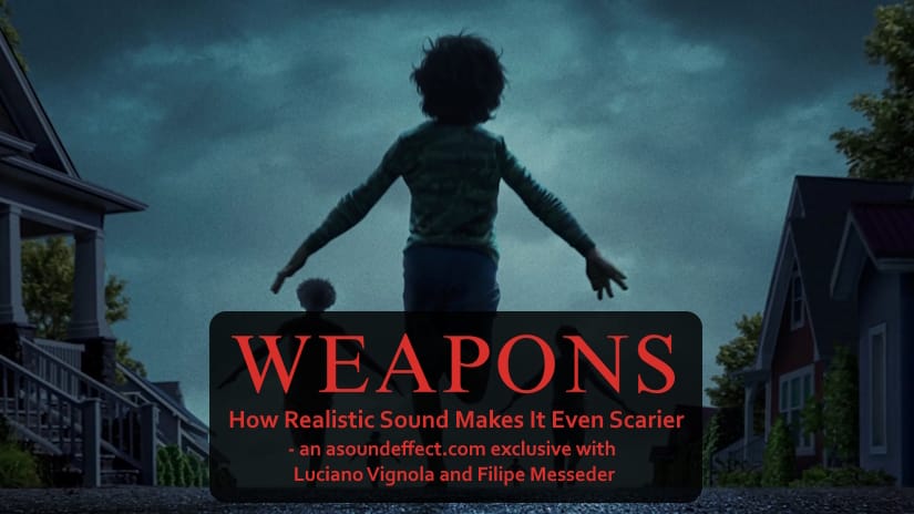 How Realistic Sound Makes ‘Weapons’ Even Scarier – with Luciano Vignola and Filipe Messeder